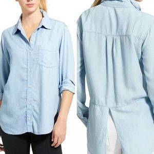 Athleta Chambray Shirt